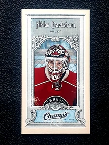 NIKLAS BACKSTROM 2008-09 UPPER DECK CHAMP'S MINI 08-09 NO C128 55830 - Picture 1 of 2