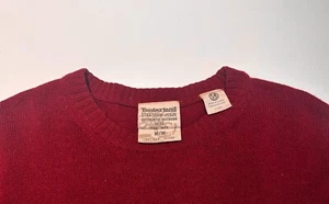 Maglione uomo medio bordeaux Timberland Stratham lana di agnello - Foto 1 di 6