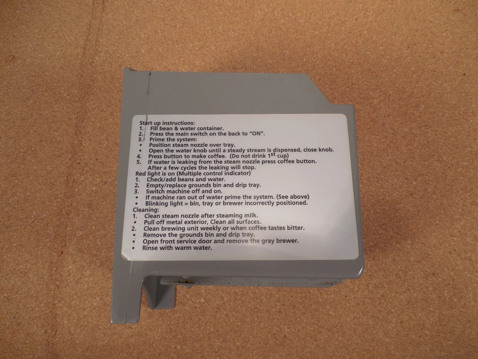 Solis Master 5000 Espresso Kaffeemaschine Ersatz Mahlgut Auslaufbehälter - Bild 1 von 1