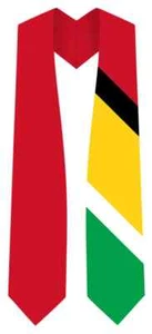 Estola de graduación de Guyana - Faja de bandera de Guyana - Imagen 1 de 1
