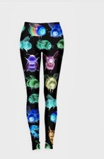 Camilla d’Errico Inverse fuzzy Bee Leggings