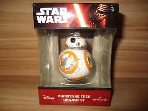 Ornamento albero di Natale Star Wars Disney Hallmark BB-8 BB8 robot decorazione vacanze - Foto 1 di 8