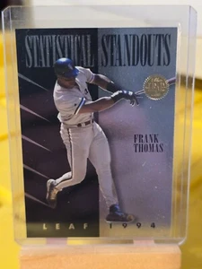 1994 Leaf Statistical Standouts #10 Frank Thomas - Bild 1 von 1