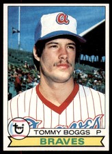 1979 Topps Tommy Boggs Atlanta Braves #384