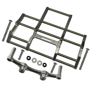 GPM Aluminum Front Bumper Silver w/ Screws for Tamiya 1/14 Truck Mercedes-Benz - Picture 1 of 4