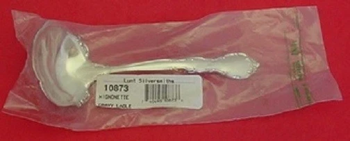 Cucharón de salsa de plata esterlina Mignonette de Lunt 6 1/2" nuevo Foto 1 de 1