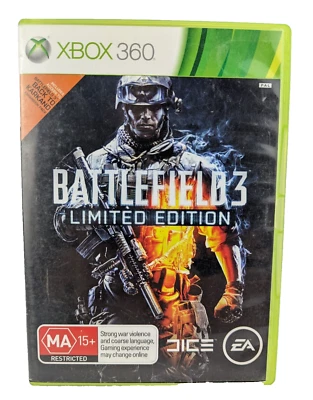 Battlefield 3 Limited Edition Xbox 360 PAL Game 2-Disc Z4 - Image 1 of 3