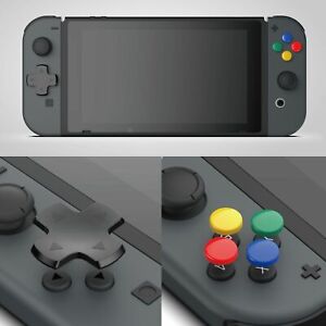 Skull & Co. D-Pad Button Cap Set for Nintendo Switch Joy-con Coloful Cover Set