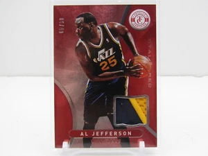 AL JEFFERSON 2012-13 VOLLSTÄNDIG ZERTIFIZIERTER PRIME SPIEL GETRAGENER AUFNÄHER! #06/49! UTAH JAZZ! - Bild 1 von 2