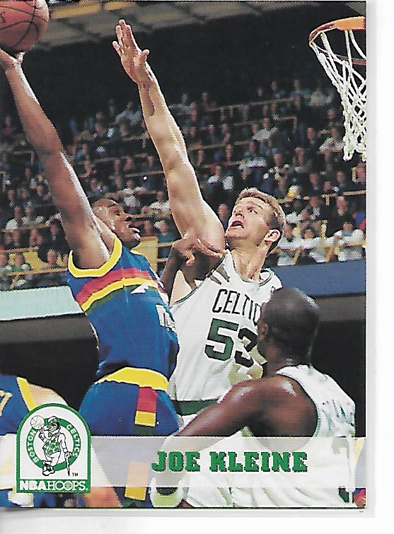 1993-94 Hoops Joe Kleine Card - Image 1 of 1
