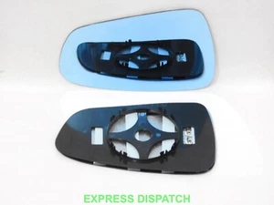 For TESLA S 2012-2018 Wing Mirror Glass Convex HEATED Left Side BLUE - Imagen 1 de 1