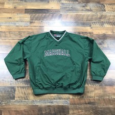 Nike Marshall Thundering Herd Windbreaker Jacket V-Neck Pullover Men’s XXL 2X
