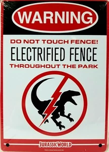 Lootcrate Jurassic World Tin Metal Sign - Picture 1 of 4