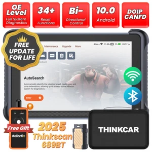 2025 ThinkScan 689BT Bidirectional Full System OBD2 Car Diagnostic Scanner Tool - Picture 1 of 13