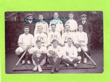 Fairbairn House Baseball Team 1908 Leeds University ? RP pc