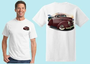 1939 Ford Coupe Tshirt #6156 Cartoontees vintage antique automotive art classic - Picture 1 of 1