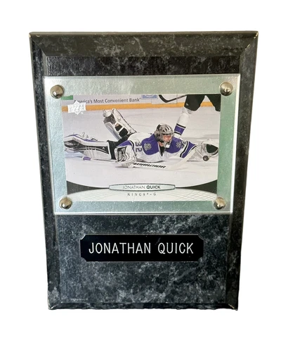 Jonathan Quick LA Kings Plaque NHL Los Angeles Hockey Collectible Memorabilia Cover