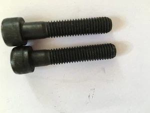 M8 x 40mm Socket Cap High Tensil 12.9 Black Bolts Pack of 2 New Kart Parts UK - Picture 1 of 1