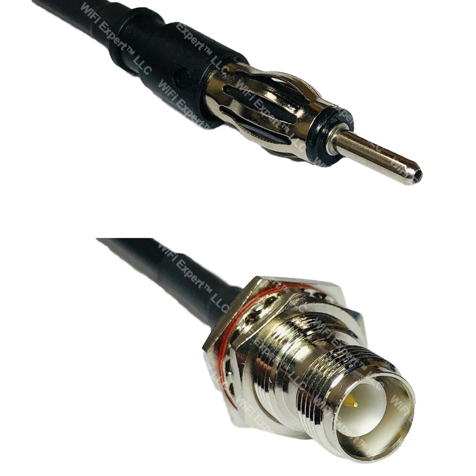 LMR240UF AM/FM MALE to RP-TNC FEMALE Coax RF Cable USA-Ship Lot - Image 1 of 1