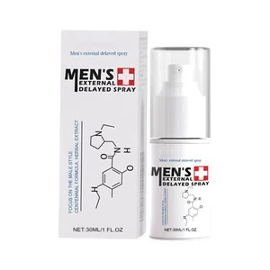 Spray retardante premium para hombre - acción rápida, sin adormecer, ingredientes naturales - Imagen 1 de 12