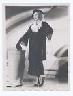 Ginger Rogers 1934 MODE Porträt Original 7x9 MANTEL ANZUG Art Deco