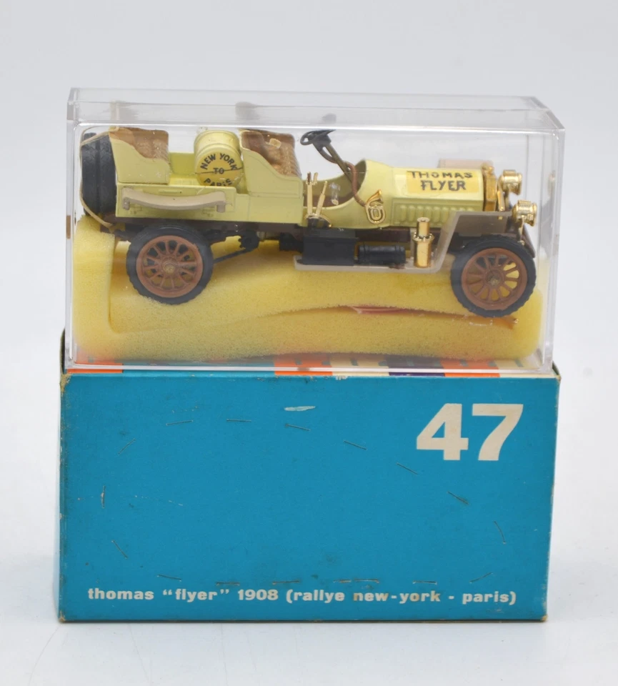 1/43 " THOMAS FLYER 1908 ( RALLYE NEW YORK - PARIS ) " 47  RIO - Immagine 1 di 1