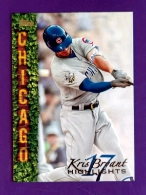 2018 Topps Kris Bryant Highlights #KB-4 Chicago Cubs  - Image 1 of 2