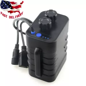 Wasserdicht 6x18650 Akku Pack Aufbewahrung Etui Box Halter für Fahrrad LED Licht - Bild 1 von 9