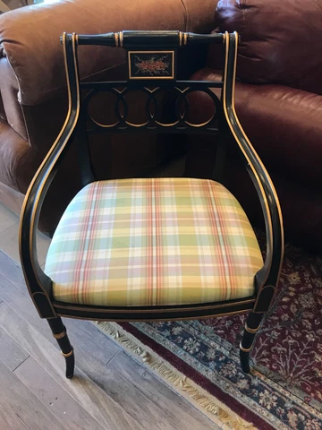 Hickory Regency Charleston Chair Cover