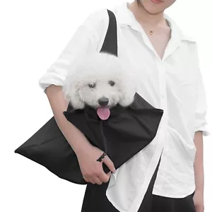 Pet Carrier Shoulder Bag Dog Cat Sling Puppy Tote Pouch Travel Hands Carry UK - Picture 1 of 14