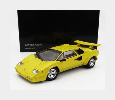 KYOSHO 08320Y LAMBORGHINI - COUNTACH LP5000 QUATTROVALVOLE 1982 - YELLOW - 1/18 - Immagine 1 di 2