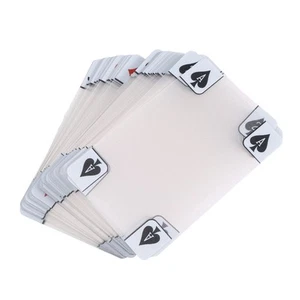 Cartes a Impermeables en Plastique Transparentes Creatrices Poker de Nouve2294 - Imagen 1 de 7