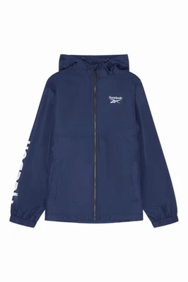 Reebok Mens Windbreaker Jacket Windrunner Vector Navy - Image 1 of 4