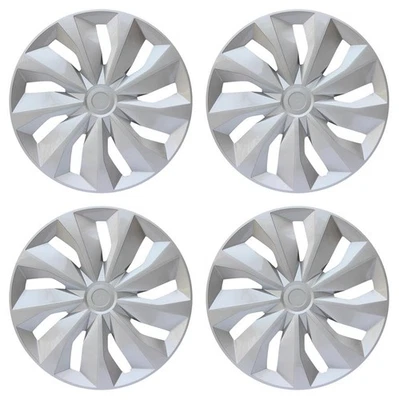 4PC Silver for wheel rim cover for R14 HubCaps for 2002-2007 Suzuki Aerio - Image 1 of 4