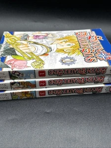 Die sieben Todsünden Manga Buch Lot 1-3 1,2,3 Nakaba Suzuki - Bild 1 von 14