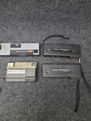 Vintage Kodak Ektralite 10 110 Film + Kodak Tele Disc + Pocket Everflash 120 Lot - Image 1 of 4