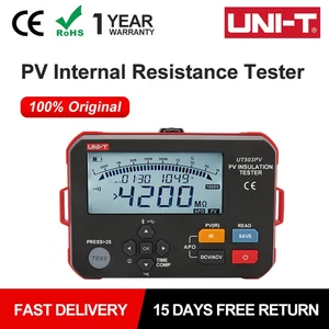 UNI-T UT503PV PV Insulation Tester Digital Megometer 4000MΩ Resistance Meter - Picture 1 of 24