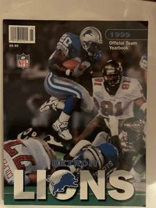 Detroit Lions 1999 Official Team Yearbook Mint condition. Barry Sanders - Picture 1 of 2
