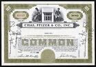 1948 Delaware: Chas. Pfizer & Co., Inc. - Pharmaceutical Company