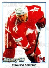 1995 Swedish World Championships Stickers #18 Nelson Emerson