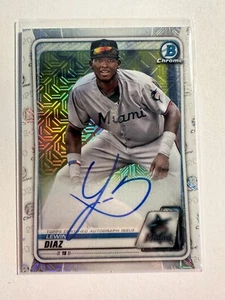 K132,774 - 2020 Bowman Chrome Mega Box Auto Refractors #BCMALD Lewin Diaz - Picture 1 of 1