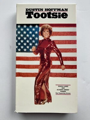 Tootsie (VHS, 1982) Satirical Romantic Comedy 1993 Video Release Dustin Hoffman - Image 1 of 3