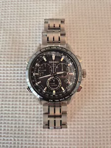 SEIKO ASTRON SSE003 / SBXB003 GPS Solar Titan Saphirglas. - Bild 1 von 9