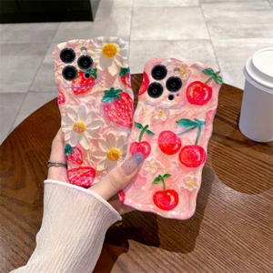 Ölgemälde Blumen Weich Silikon Gummi Handy Hülle Cover für iPhone 16 Pro Max - Bild 1 von 12