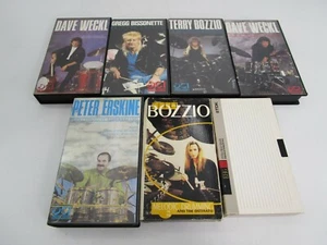 7 Vintage VHS Drum Anleitungsvideos Hard Progressive Rock Heavy Metal - Bild 1 von 7