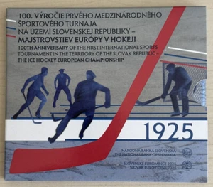 KMS Slowakei 2025, 100 J. Erstes internationales Sportturnier - Eishockey-EM - Bild 1 von 3
