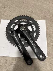 SHIMANO CLARIS FC-2450 CRANKSET GRAY 170MM 34 / 50 CHAINRING DOUBLE COMPACT - Picture 1 of 6