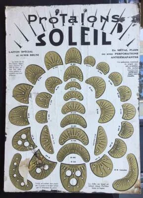 Carton publicitaire ancien Protalons Soleil ( pour talons de chaussures ) - Photo 1/4