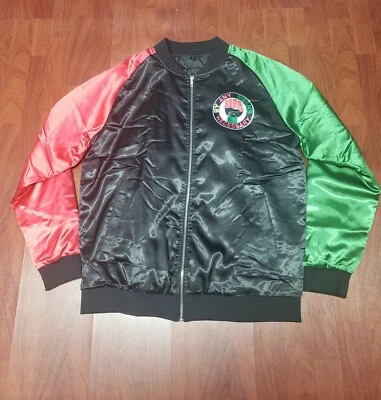 Malcolm X, Bloque de Color - Por Cualquier Medio Necesaria Chaqueta Talla XL  Foto 1 de 4