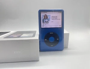 NUEVO Apple iPod Classic 7ª Generación 512 GB Azul/Negro SSD, Caja Sellada al Por Menor, Garantía - Imagen 1 de 7